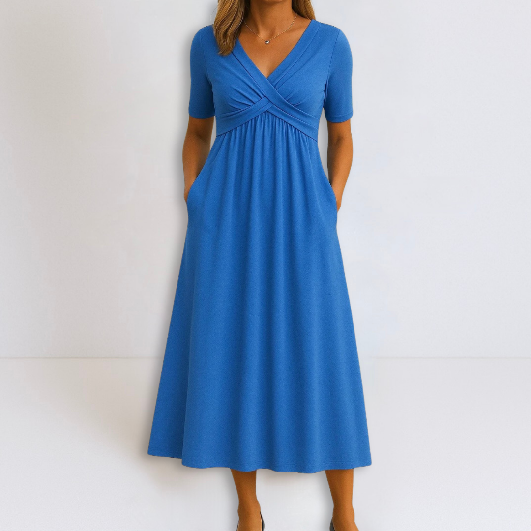 Lori | Elegant Wrap-Style Dress