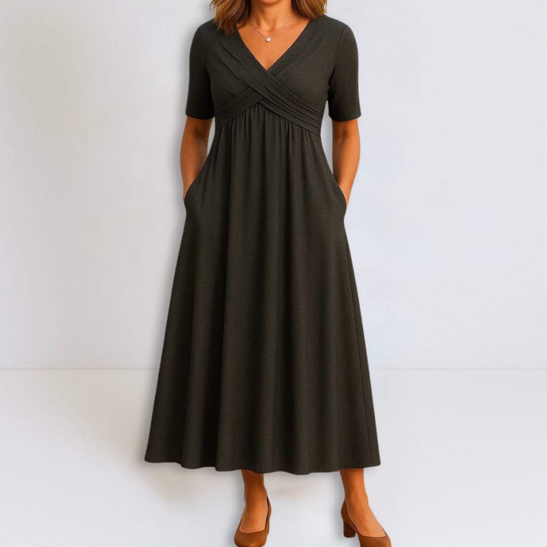 Lori | Elegant Wrap-Style Dress