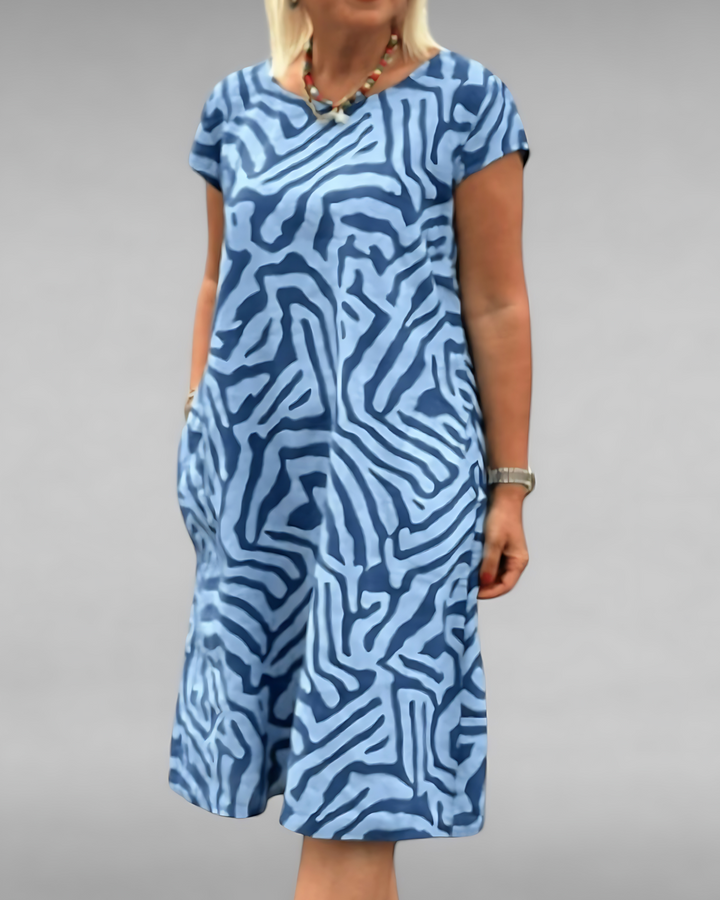 Sarah | Round Neck Dress