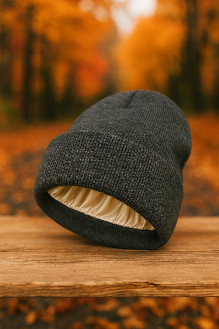 LÉA | Satin-Lined Winter Beanie