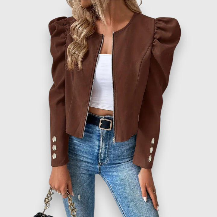 Lucia – Jacket with Puff Sleeves
