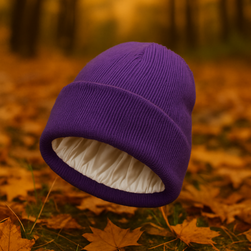 LÉA | Satin-Lined Winter Beanie