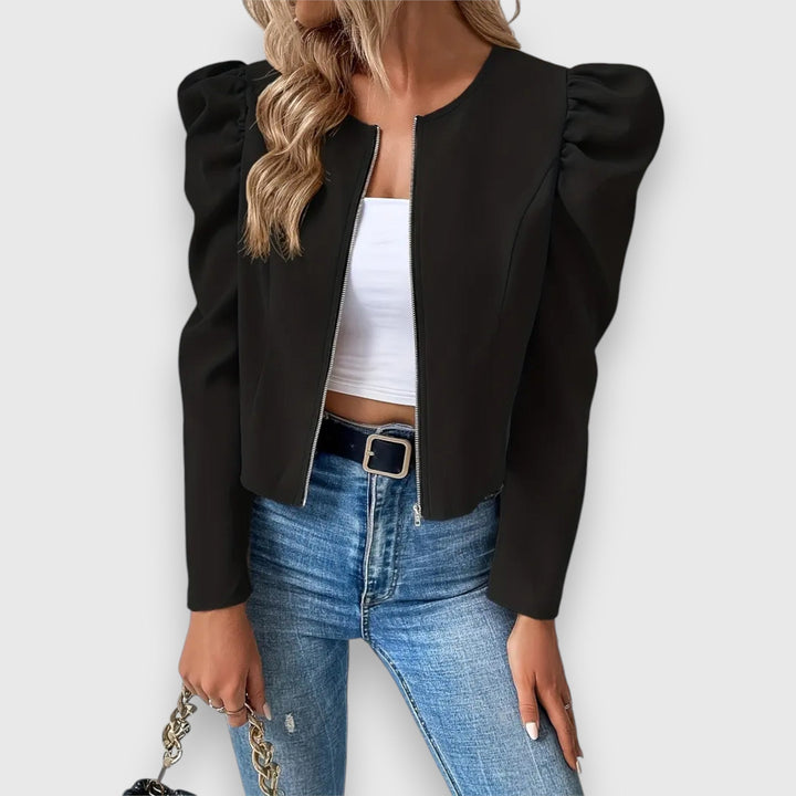 Lucia – Jacket with Puff Sleeves
