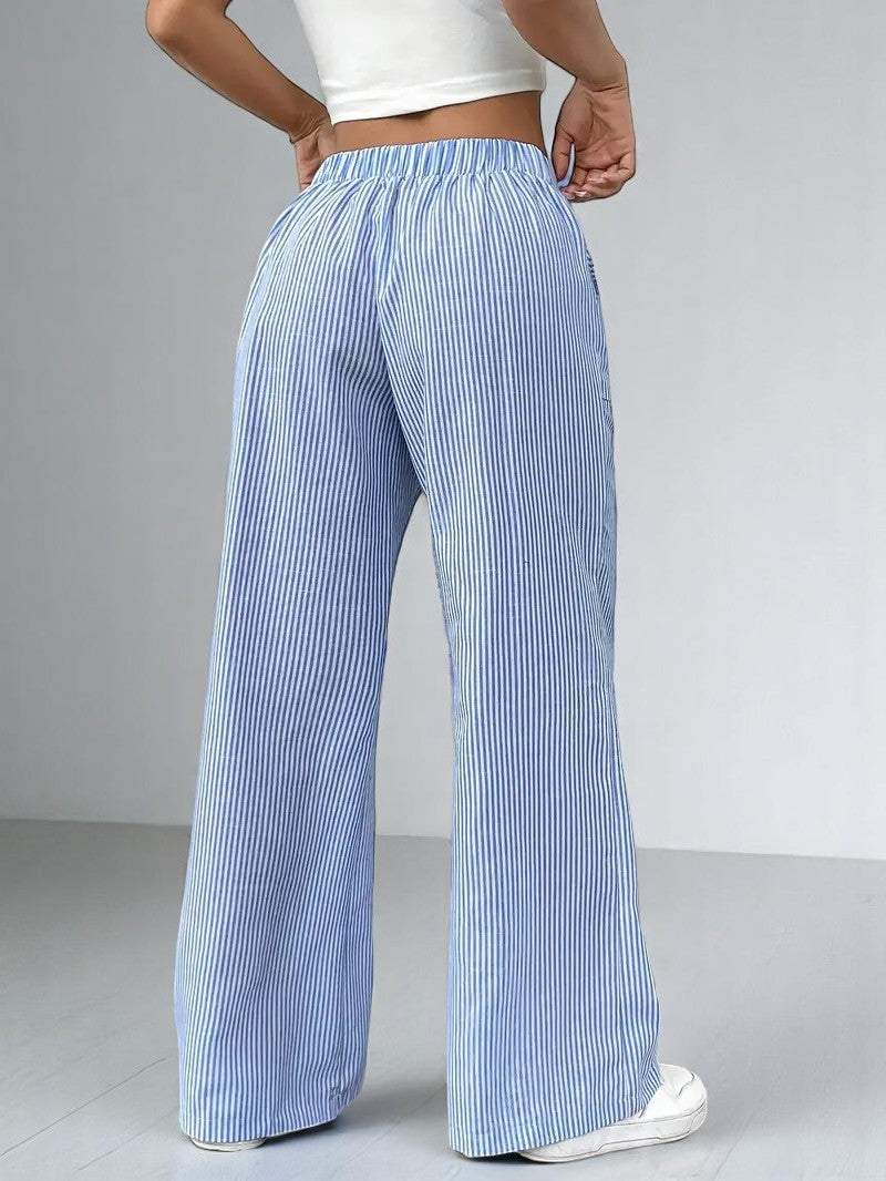 Monelle™ | Elegant Striped Trousers