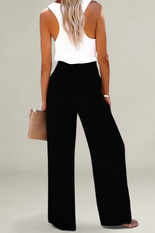 Monelle™ | Relaxed High-Waist Trousers