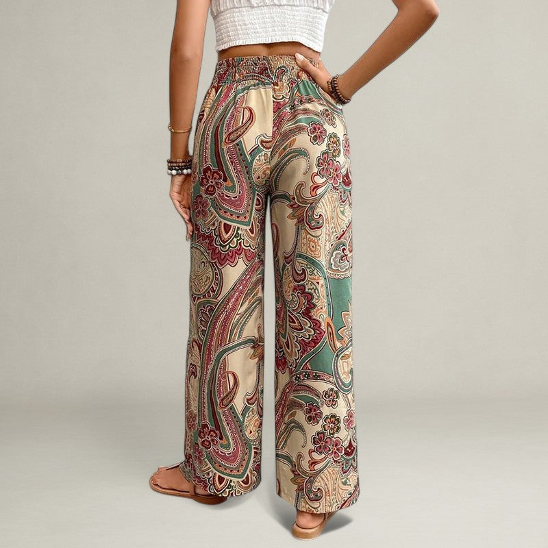 Monelle™ | Bohemian Print Trousers