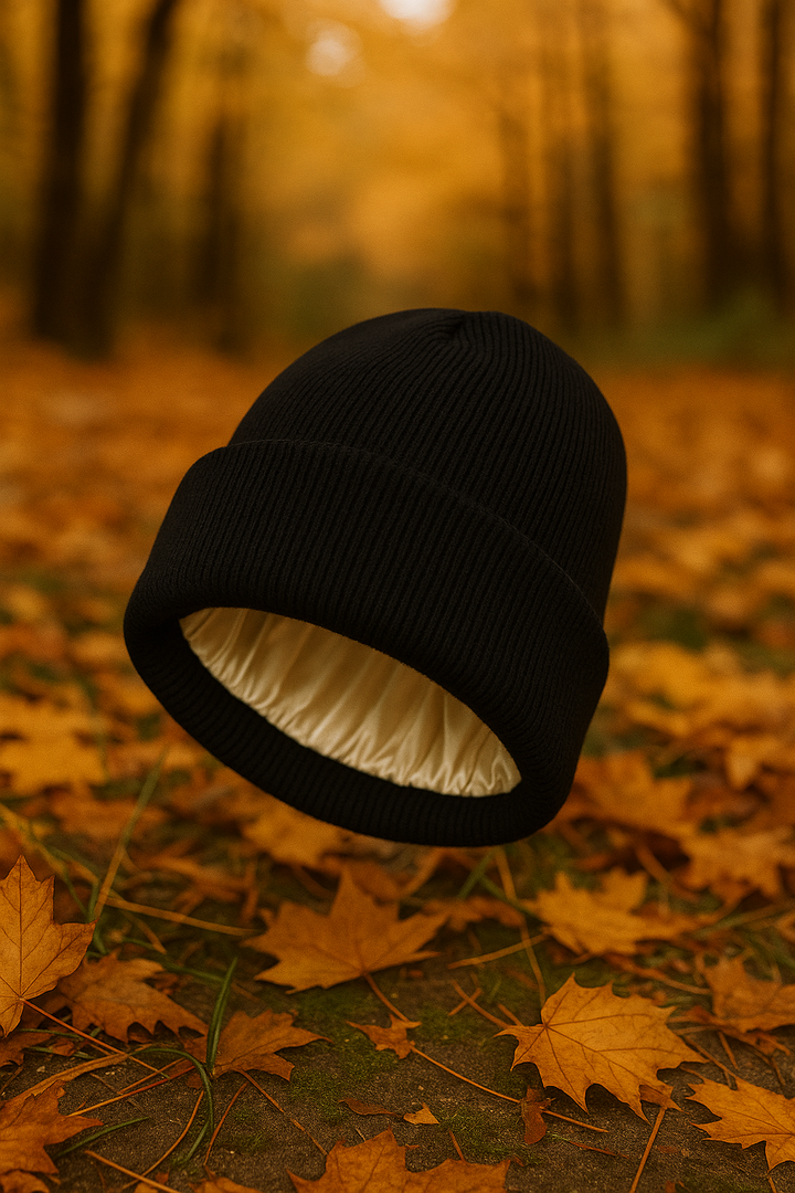 LÉA | Satin-Lined Winter Beanie