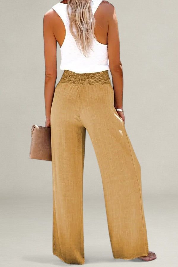 Monelle™ | Relaxed High-Waist Trousers