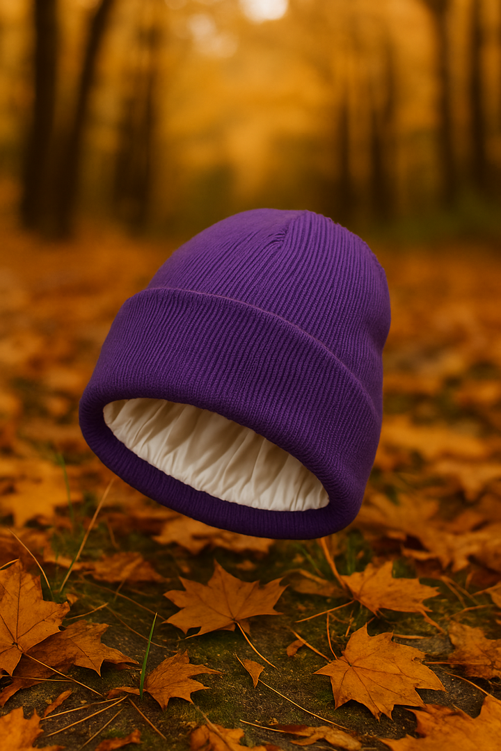 LÉA | Satin-Lined Winter Beanie