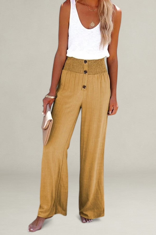 Monelle™ | Relaxed High-Waist Trousers