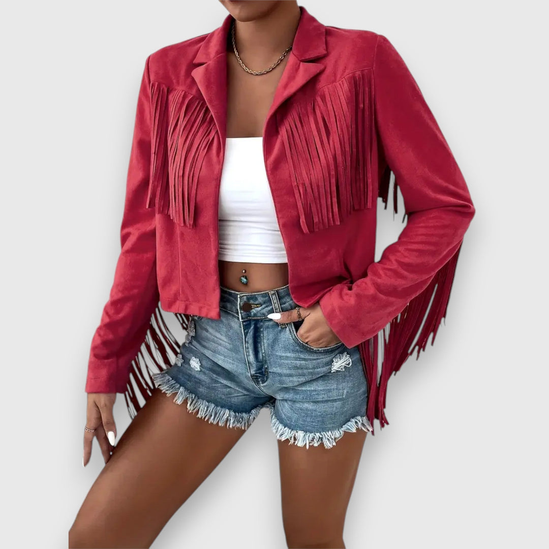 Fiorella – Jacket with Tassels