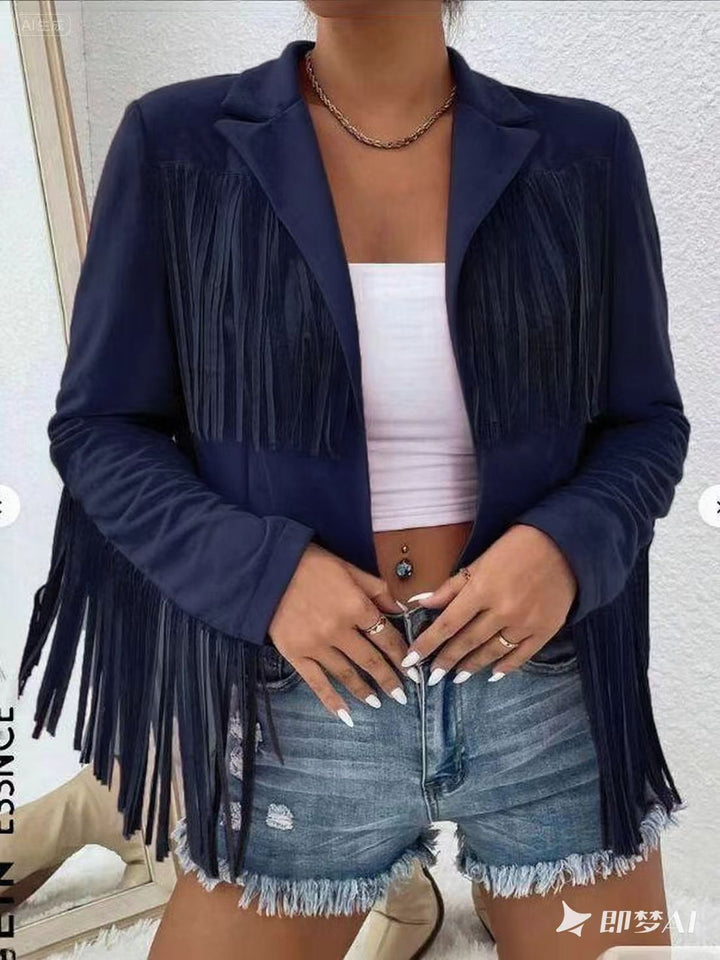 Fiorella – Jacket with Tassels