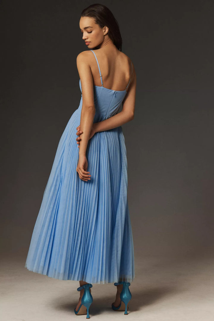 Amy | Flare Dress with Corset Top