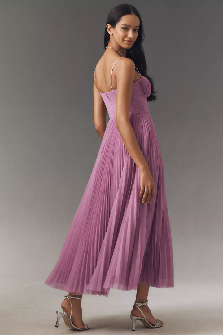 Amy | Flare Dress with Corset Top