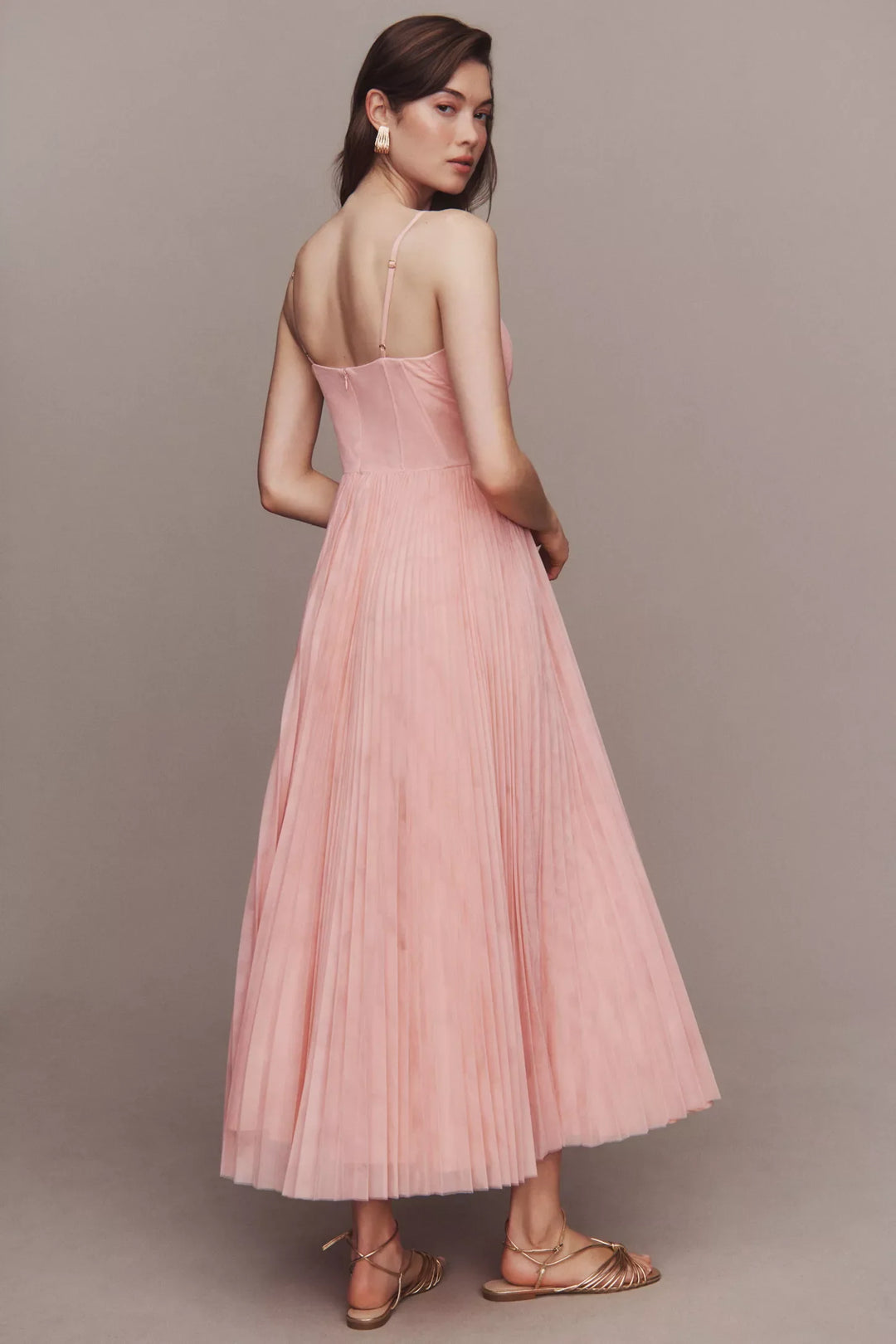 Amy | Flare Dress with Corset Top