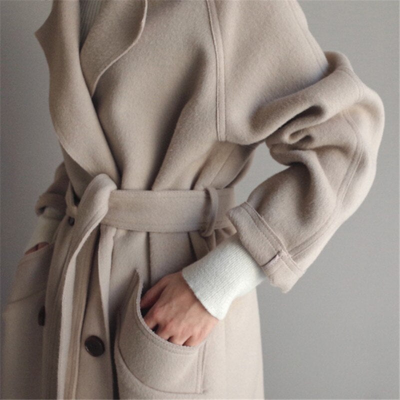 Carla | Chic Long Trench Coat