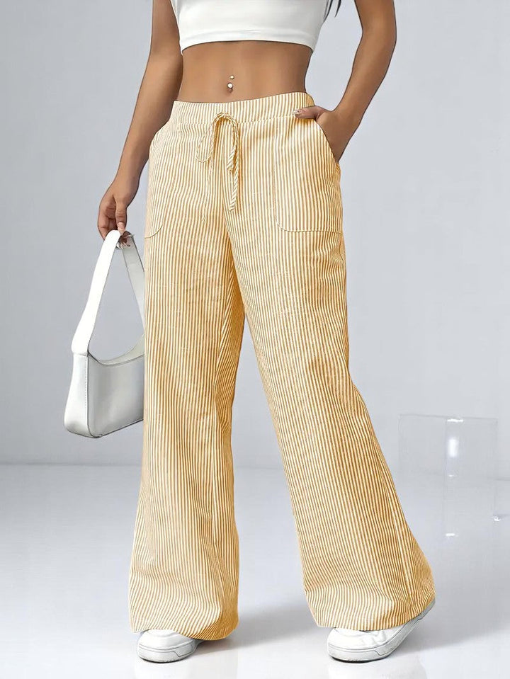 Monelle™ | Elegant Striped Trousers