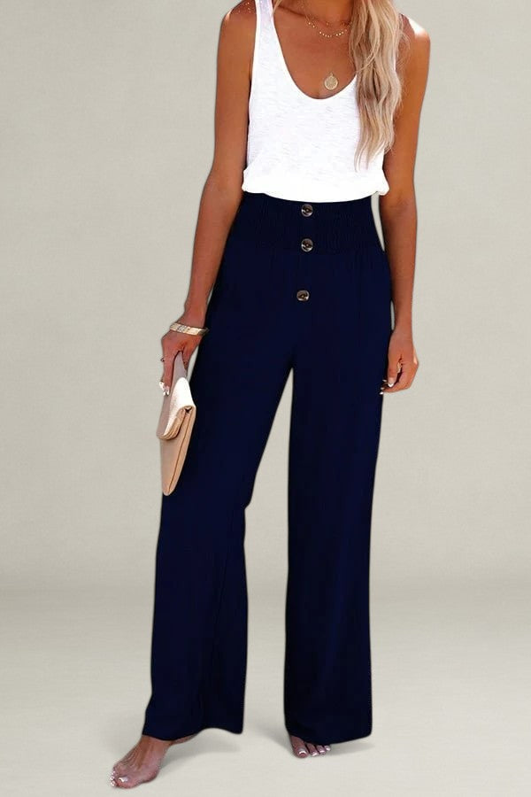 Monelle™ | Relaxed High-Waist Trousers