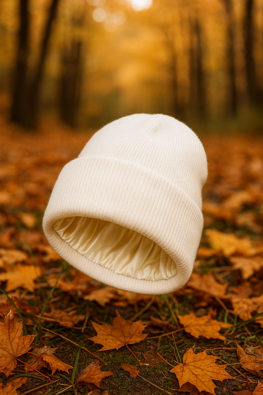 LÉA | Satin-Lined Winter Beanie