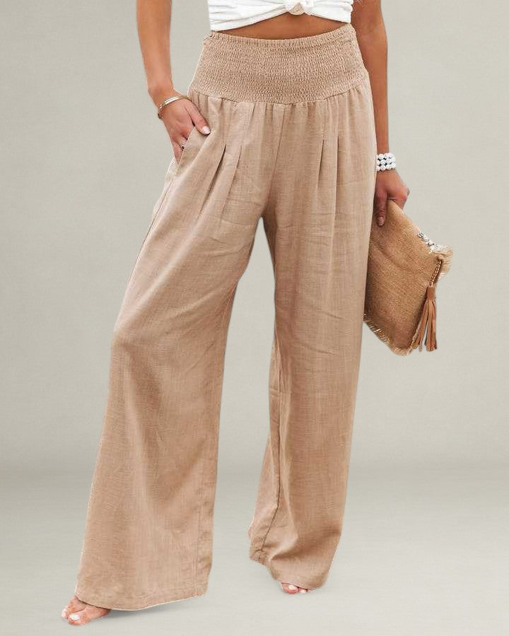 Monelle™ | Beach Wide Leg Trousers