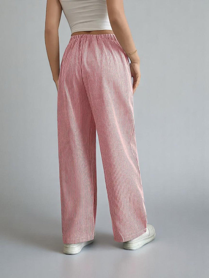 Monelle™ | Elegant Striped Trousers