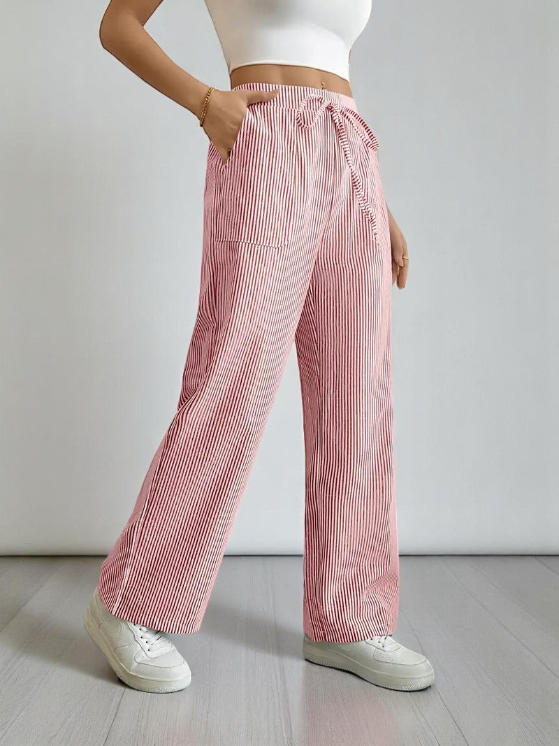 Monelle™ | Elegant Striped Trousers