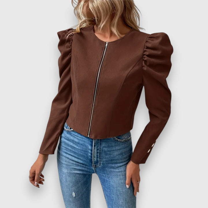 Lucia – Jacket with Puff Sleeves