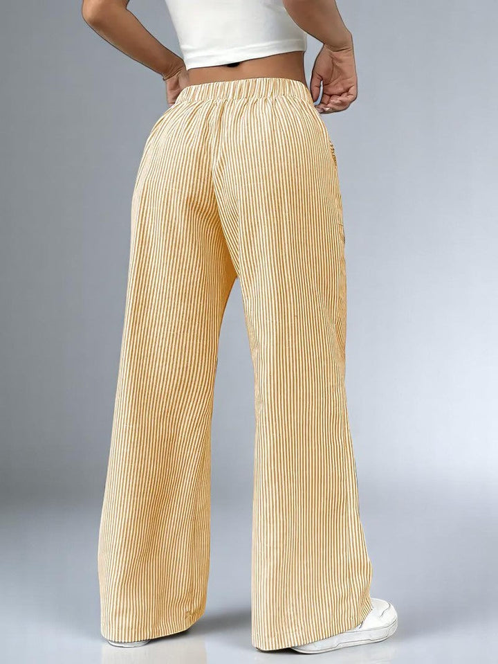 Monelle™ | Elegant Striped Trousers